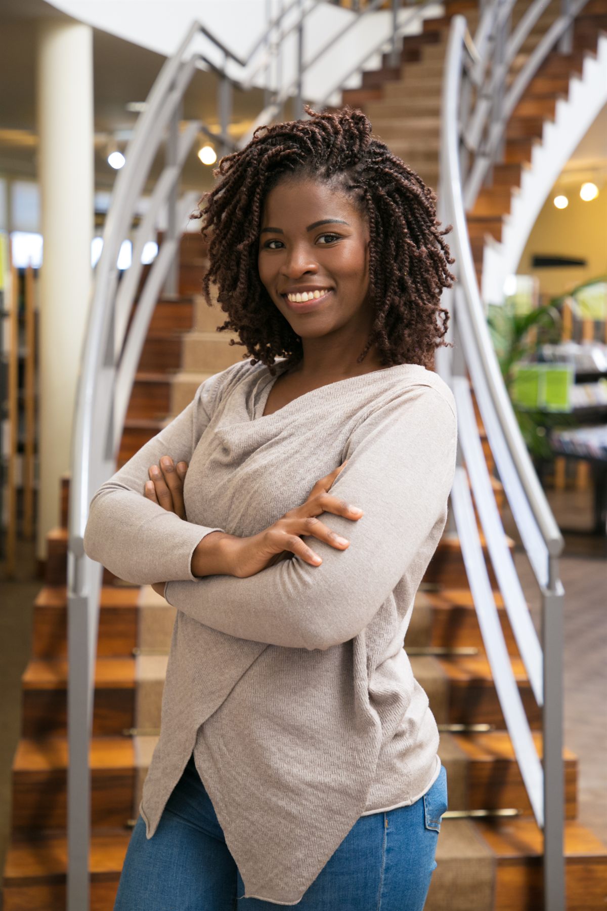 A smiling SynMedCare team member